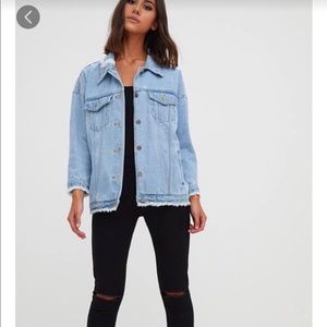 PRETTYLITTLETHING NWOT Denim Jacket